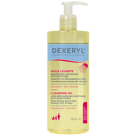 Dexeryl Body Wash Oil 500 ml