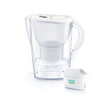 Brita Marella, carafe avec filtre 2,4 l, blanc + filtre Maxtra Pro Pure Performance, 1 pc