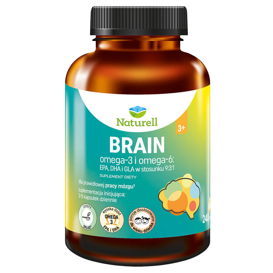 Naturell Brain, 240 capsules