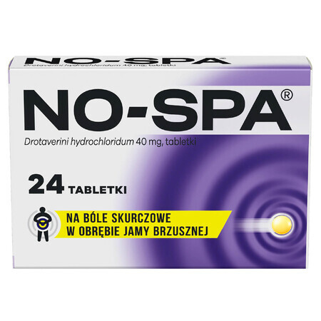 No-Spa 40 mg, 24 comprimés