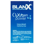 BlanX O3X bandes de blanchiment des dents avec oxygène actif, 10 pièces