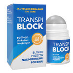 Transpiblock, anti-transpirant, roll-on, 50 ml