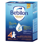 Set Bebilon Advance Pronutra 4 Junior, lait maternisé, après 2 ans, 2 x 1000 g + lingettes humides Mustela, 60 gratuites