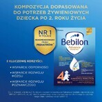 Set Bebilon Advance Pronutra 4 Junior, lait maternisé, après 2 ans, 2 x 1000 g + lingettes humides Mustela, 60 gratuites