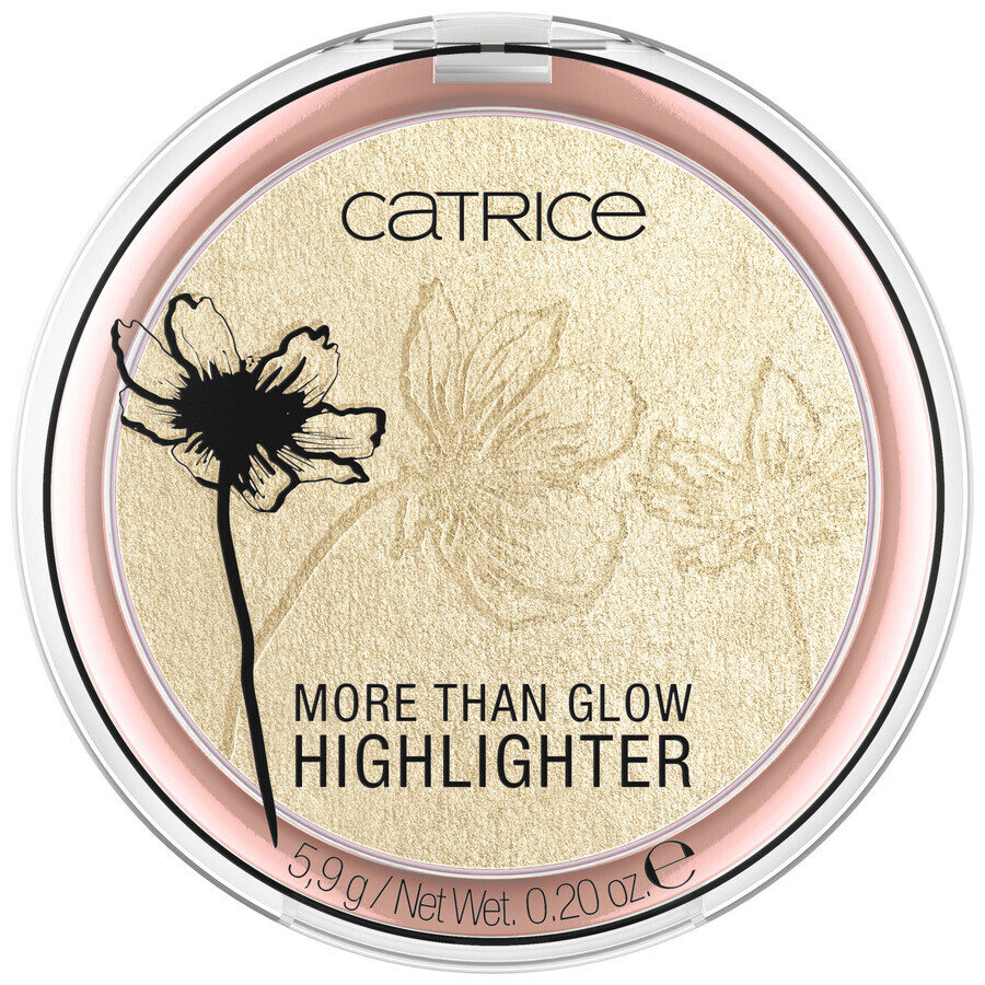 Catrice More Than Glow, Poudre illuminatrice, No. 010 Ultimate Platinium Glaze, 5.9 g