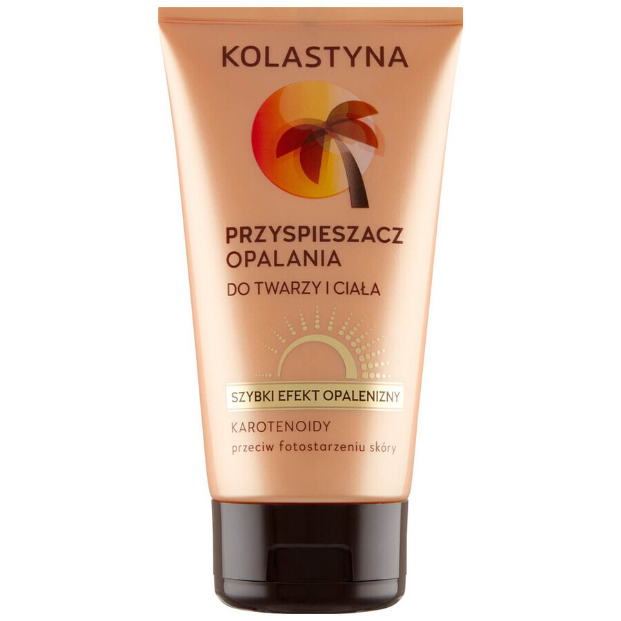 Kolastyna set, bruiningsversneller 150 ml + aftersunmasker 20 ml voor 1 cent