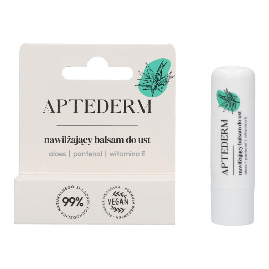 Baume à lèvres hydratant Aptederm, 4,8 g