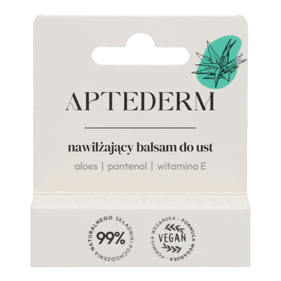 Baume à lèvres hydratant Aptederm, 4,8 g