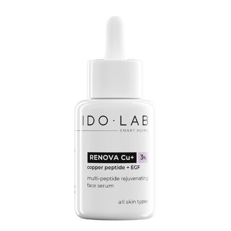 Ido Lab Renova Cu+ rejuvenating serum with copper peptide, 30 ml