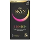 Unimil Skyn 5 Senses+, latex-free condoms, 5 pieces