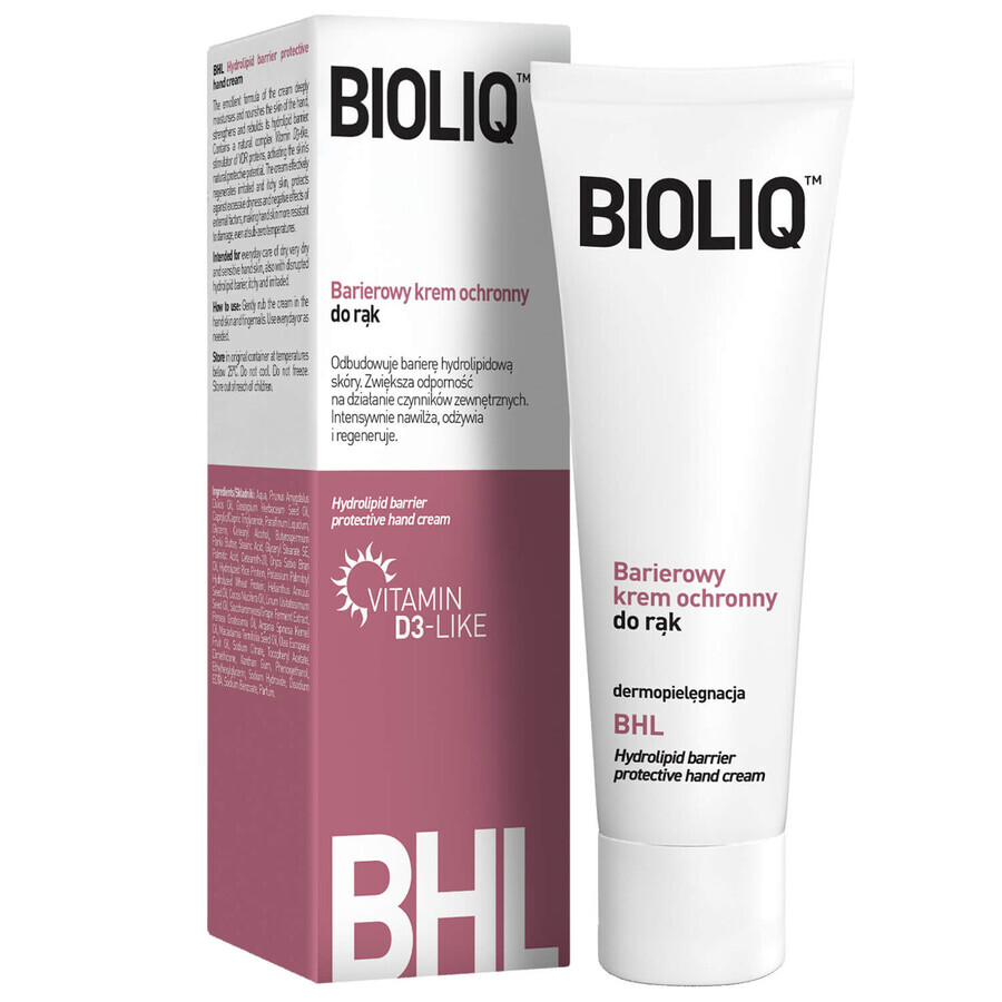 Crème pour les mains BHL de Bioliq 75 ml