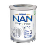 Nestle NAN Optipro Plus 3 HM-O, latte modificato per bambini di età superiore a 1 anno, 4 x 800 g