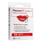 Hascovir Protect, herpes patches, 15 pcs