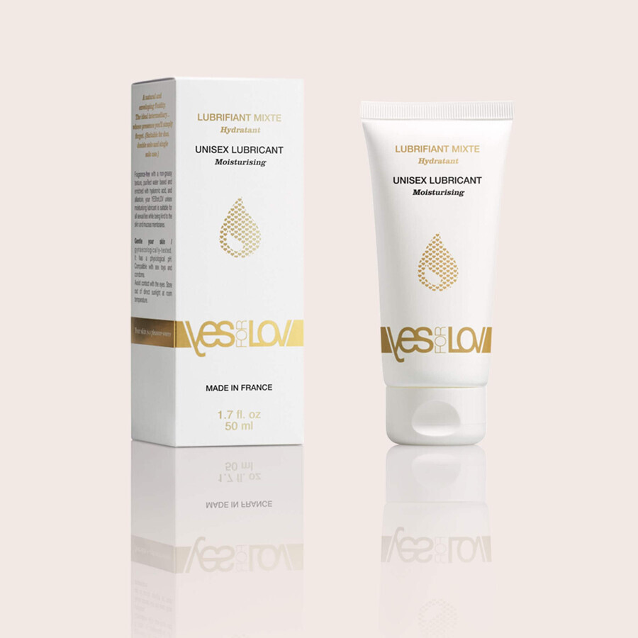 YESforLOV, gel hydratant à l'acide hyaluronique, 50 ml