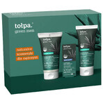 Set Tołpa Green Men, Peeling-Gesichtsgel 150 ml + Gesichtscreme 50 ml