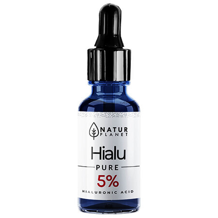 Natur Planet Hialu-Pure Forte 5%, sérum d'acide hyaluronique, 10 ml