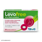 Levofree 60 mg, 20 comprimés pelliculés