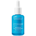 Set Dermedic Hydrain 3 Hialuro, siero idratante per viso, collo e décolleté, 30 ml + crema idratante profonda 15 ml