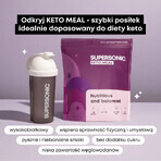 Supersonic Keto Meal, glace à la vanille, 800 g + shaker, 700 ml gratuit