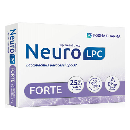 Kosma Pharma NeuroLPC Forte, 10 gélules