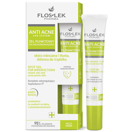 Floslek Pharma Anti Acne 24h, blemish gel, 20 ml