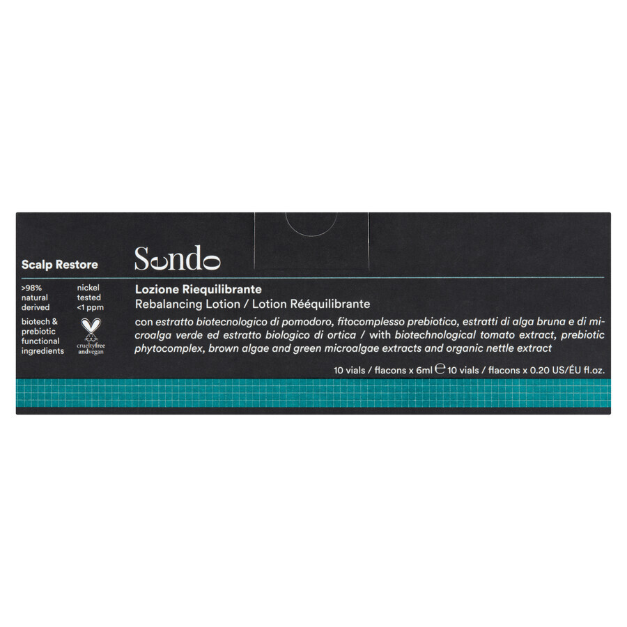 Sendo Scalp restore intensive talgregulierende Behandlung in Fläschchen, 10 x 6 ml