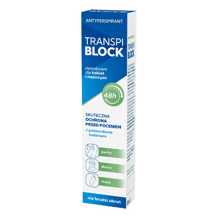 Transpiblock, déodorant, 150 ml