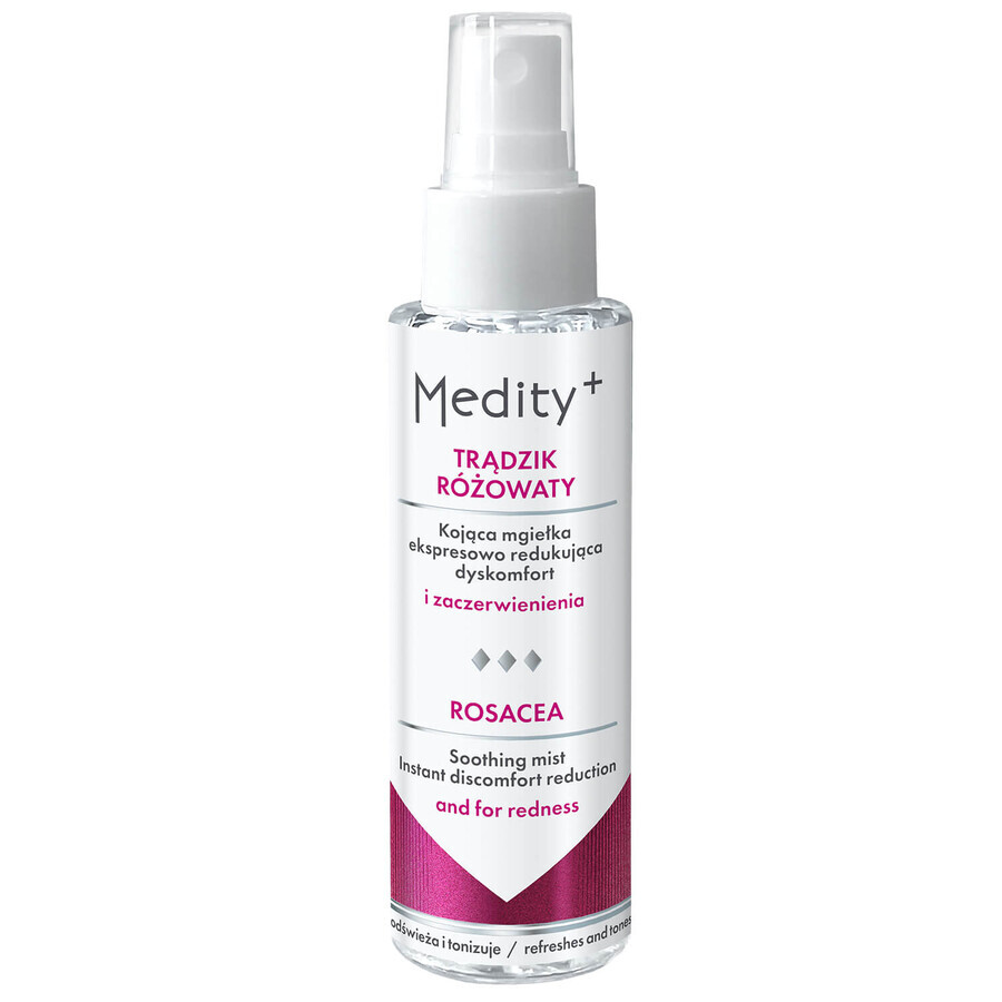 Ava Medity Acne Rosacea brume express apaisante pour réduire l'inconfort, 100 ml