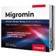 Migromin 250 mg + 250 mg + 65 mg, 20 comprim&#233;s