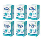 Set Nestlé NAN Optipro 3, lait modifié Junior pour enfants de plus de 1 an, 6 x 650 g