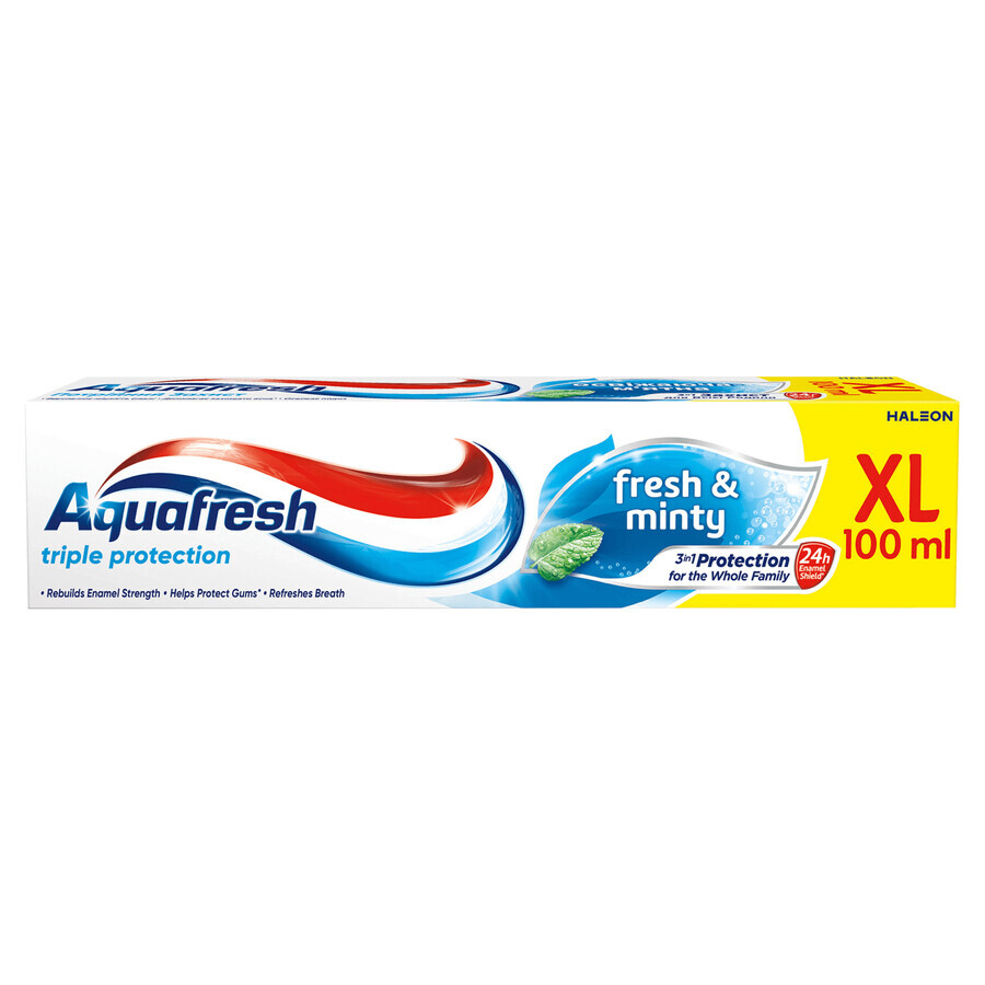 Aquafresh Fresh and Minty, pastă de dinți, 100 ml