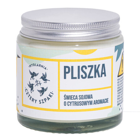 Four Spikes Pliszka, bougie de soja aux agrumes, 120 g