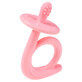 AKUKU, anneau de dentition en silicone, escargot rose, A0115, d&#232;s la naissance, 1 pc