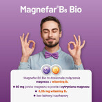 Magnefar B6 Bio 60 mg + 6,06 mg, 60 comprimés pelliculés