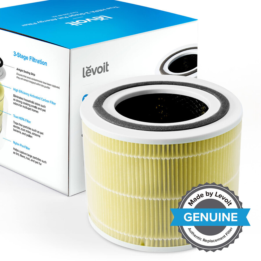 Levoit Anti-Allergie-Filter für Luftreiniger Core 300 und 300S, 1 Stück