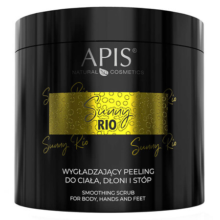 Apis Sunny Rio, esfoliante levigante per corpo, mani e piedi, 700 g