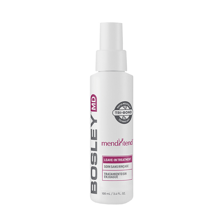 Bosley® mendXtend, spray stimulant la croissance des cheveux, cheveux abîmés et secs, 100 ml