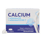 SEMA Lab Calcium + vitamin D3 + vitamin K2 MK-7, 60 hard tablets