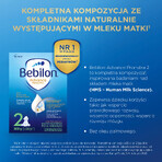 Bebilon Advance Pronutra 2 set, lait de suite, plus de 6 mois, 2 x 1000 g + lingettes humides Mustela, 60 gratuites