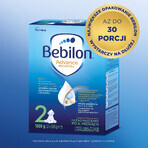 Bebilon Advance Pronutra 2 set, lait de suite, plus de 6 mois, 2 x 1000 g + lingettes humides Mustela, 60 gratuites