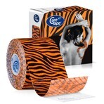 CureTape Art Tiger Oranje, kinesiologische tape, 5 cm x 5 m, 1 st