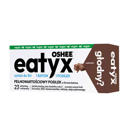 OSHEE Eatyx, végétalien, chocolat, 60 g