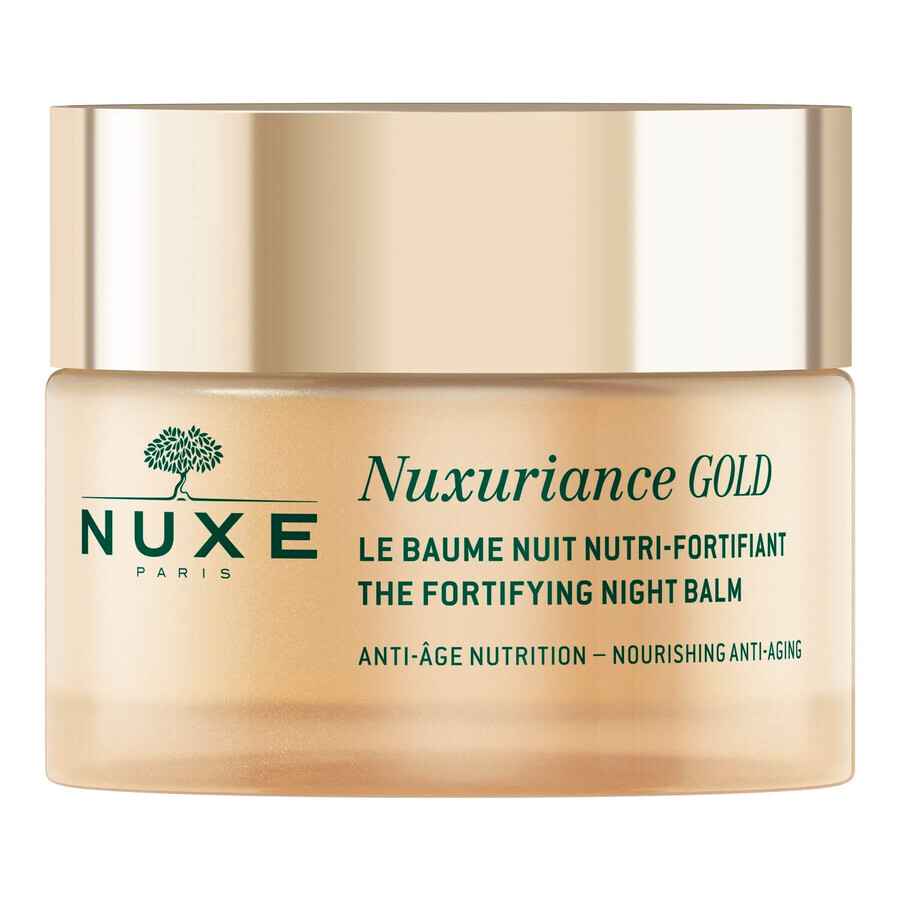 Nuxe Nuxuriance Gold set, lotion de nuit nourrissante et fortifiante, 50 ml + lotion illuminatrice pour les yeux, peaux sèches, 15 ml pour 1 penny