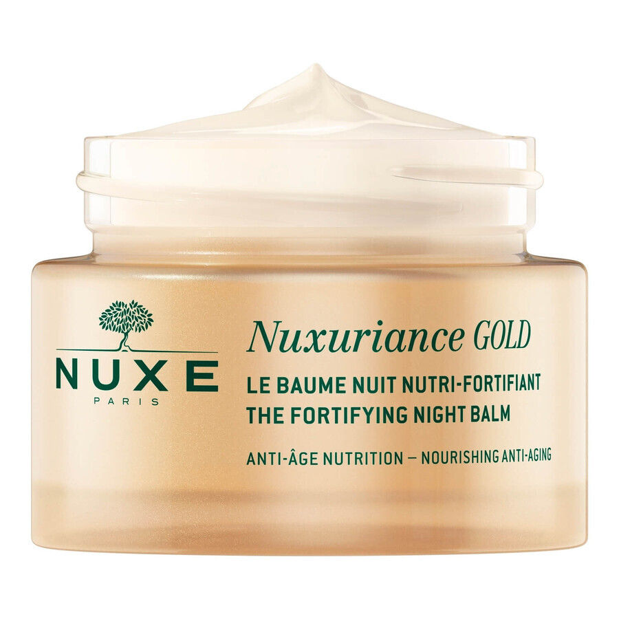 Nuxe Nuxuriance Gold set, lotion de nuit nourrissante et fortifiante, 50 ml + lotion illuminatrice pour les yeux, peaux sèches, 15 ml pour 1 penny