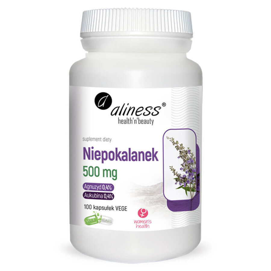 Aliness Immaculate 500 mg, 100 capsule vegetale