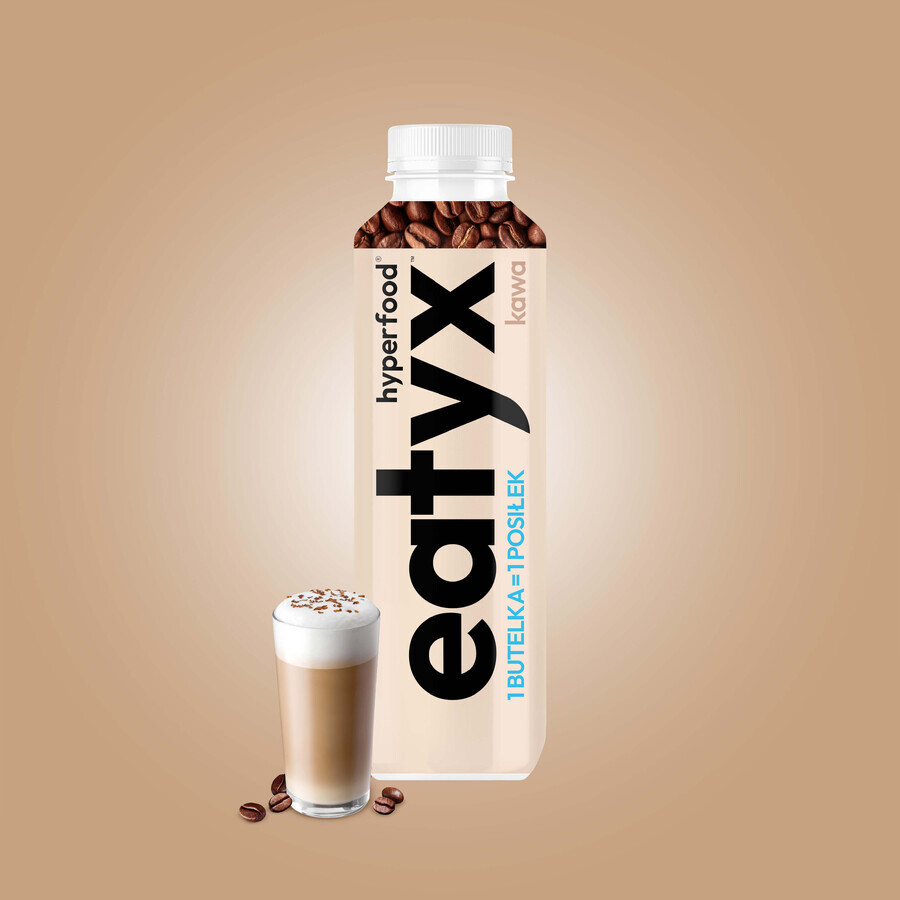 OSHEE Eatyx, liquide de table prêt à boire, café, 500 ml