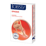 Jobst Opaque, collant a compressione, CCL2, top scuro, taglia 4, nero