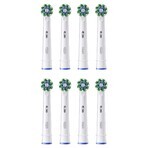 Oral-B Pro Cross Action, embouts de remplacement pour brosse à dents électrique Clean Maximiser, 8 pièces