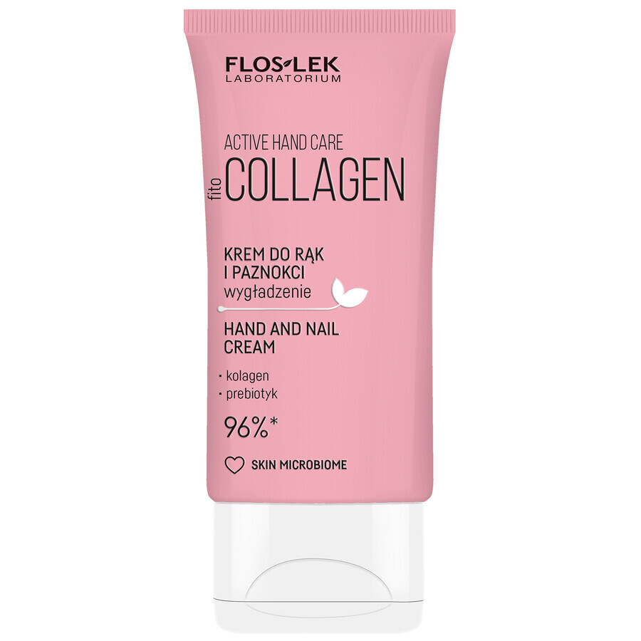 Floslek Laboratorium phytoCollagen crème pour les mains et les ongles, 50 ml