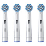 Embouts de remplacement pour brosse à dents électrique Oral-B Pro Sensitive Clean, 4 pièces